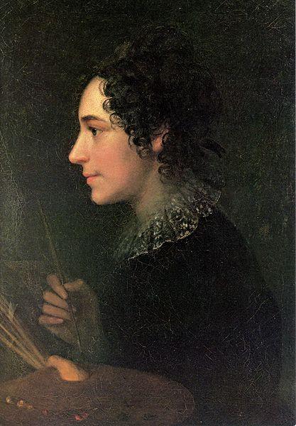 Marie Ellenrieder Self portrait oil painting image